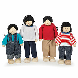 Tidlo - Poupées Familiales Asiatiques