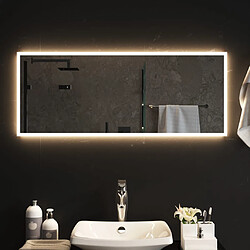 vidaXL Miroir salle de bain LED - 40x100 cm