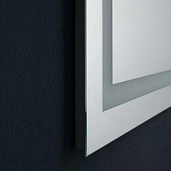 Avis Kiamami valentina Miroir salle de bain LED - Gris