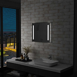 Decoshop26 Miroir LED - 60x50 cm