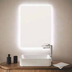 Ledkia Miroir LED Medium Mason 78x58 cm