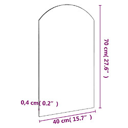 vidaXL - Miroir mural 70x40 cm pas cher
