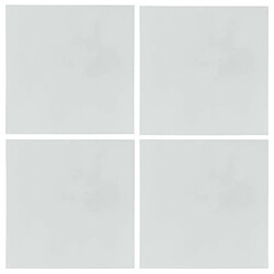 Miroir Adhésif Carré - Argent 30 cm