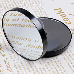 Wewoo Miroir grossissant petit rond avec ventouse de maquillage 8.8cm grossissantmodèle Black Five Times pas cher