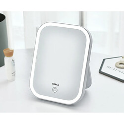 Miroir de maquillage LED - Blanc