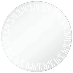 Miroir LED vidaXL 80 cm Salle de bain