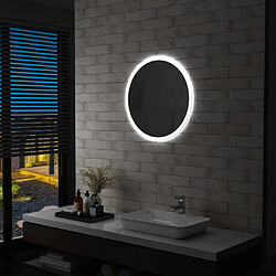 VIDAXL Miroir Salle Bain LED