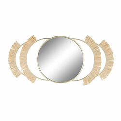Miroir mural DKD Home Decor - Doré