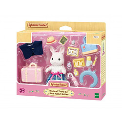 Sylvanian families figurine maman lapin neige