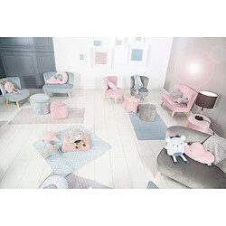 Avis ROBA Pouf étoile enfants rose mauve