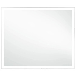 Decoshop26 Miroir LED salle de bains - Argenté