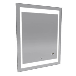 Aurlane MIR012 - Miroir LED salle de bain 70x90 cm