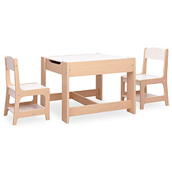 Avis vidaXL Table Enfants avec Chaises - MDF