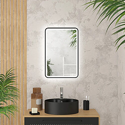 Aurlane MIR055 - Miroir salle de bain LED 60x40 cm