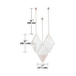 Avis Umbra Miroir design suspendu Dima Cuivre