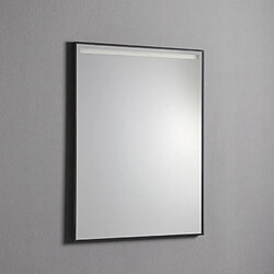 Kiamami valentina Miroir de salle de bain LED - Noir