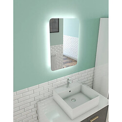 Aurlane MIR005 - Miroir LED salle de bain 40x60 cm