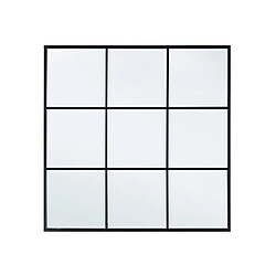 Bizzotto Miroir Nucleos 90 cm - Noir