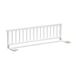 Le quai des affaires Barrière de lit bébé - Blanc