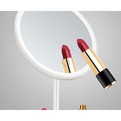Miroir de maquillage LED rechargeable - 3 couleurs