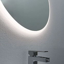 Avis Kiamami valentina Miroir salle de bain rond LED - Blanc