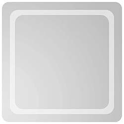 vidaXL Miroir LED Salle de Bain 60x60 cm