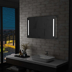 Decoshop26 Miroir LED - 100x60 cm