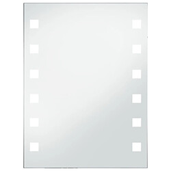 Decoshop26 Miroir mural LED - Salle de bains 60x80 cm