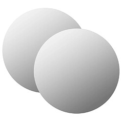 VIDAXL Miroirs rond Verre - 50 cm