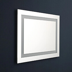 Avis Kiamami valentina Miroir salle de bain LED - Gris