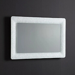Kiamami valentina Miroir de salle de bain LED - Gris