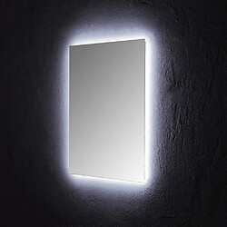 Kiamami valentina Miroir salle de bain LED - Gris
