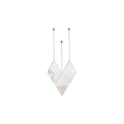 Acheter Umbra Miroir design suspendu Dima Cuivre