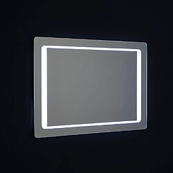 Kiamami valentina miroir salle de bain LED - Gris