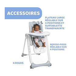 Acheter Chaise haute Chicco Polly 2 Start - Dots