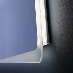 Kiamami valentina miroir de salle de bain lumineux - Blanc pas cher