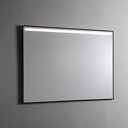 Kiamami valentina miroir salle de bain lumineux - Noir