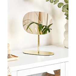 Beliani Miroir de table CHARENTE