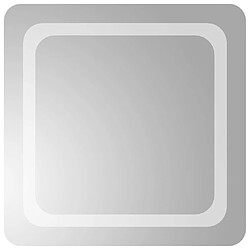 vidaXL Miroir LED - 50x50 cm