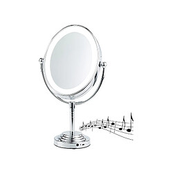 Sichler Beauty & Wellness sichler_beauty_wellness Miroir LED Bluetooth - 123 x 175 mm