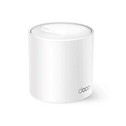 TP-Link Deco X10 V1 - Système Wi-Fi - (routeur) - jusqu'à 2100 pieds carrés - maillage 1GbE - Wi-Fi 6 - Bi-bande