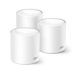 Deco By TP-Link X10 AX1500 Système Mesh WiFi 6 bi-bande Gigabit Pack-3