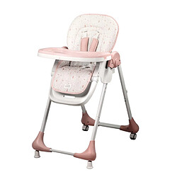 Asalvo chaise haute bébé Chef - Rose
