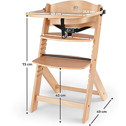 Kinderkraft Chaise haute bébé Enock