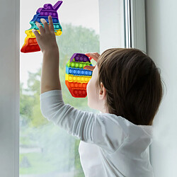 Avizar Pop it Licorne Arc-en-Ciel pas cher