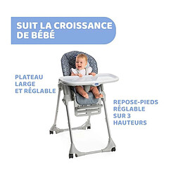 Chicco Chaise haute bébé - Bleu
