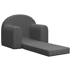 Acheter vidaXL Canapé-lit Enfant - Anthracite