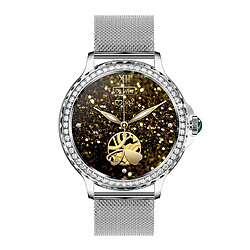 Yonis Montre Connectée Femme IP68 Étanche Cardio Tension Oxymètre