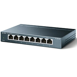 TP-LINK TL-SG108 Switch Gigabit 8 ports - Gestion de bureau - Économie d'énergie