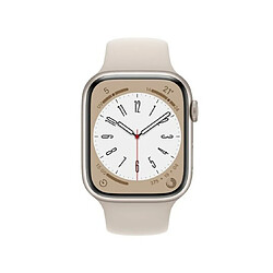 Apple Watch 8 GPS 45MM - White Star | Sport Reg - Reconditionné